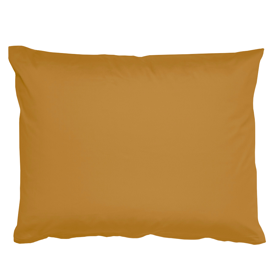 Housses de coussin en satin fin, coton bio