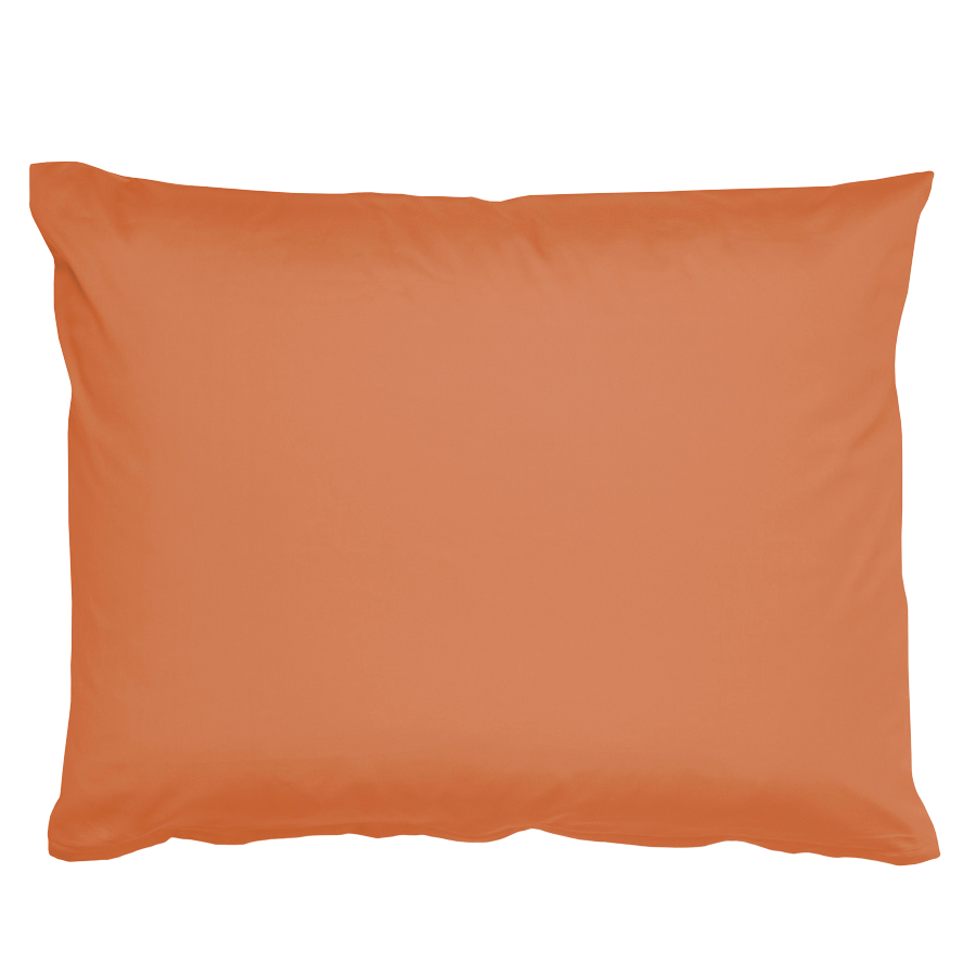Housses de coussin en satin fin, coton bio