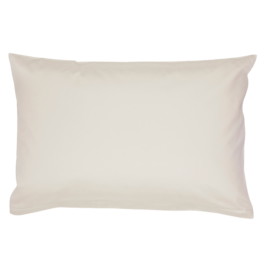Housses de coussin en satin fin, coton bio