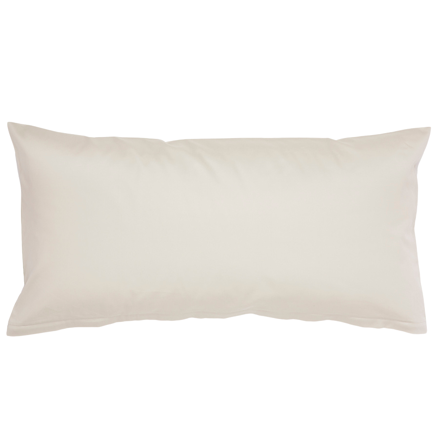 Housses de coussin en satin fin, coton bio