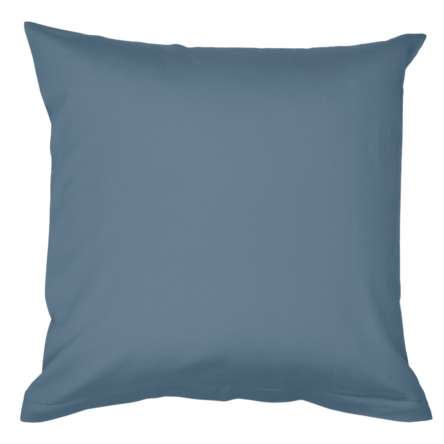Housses de coussin en satin fin, coton bio