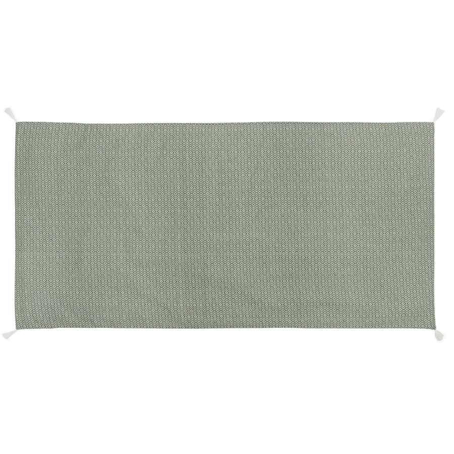 Matelas Polycotton, housse en tissu recyclé issu de la production textile