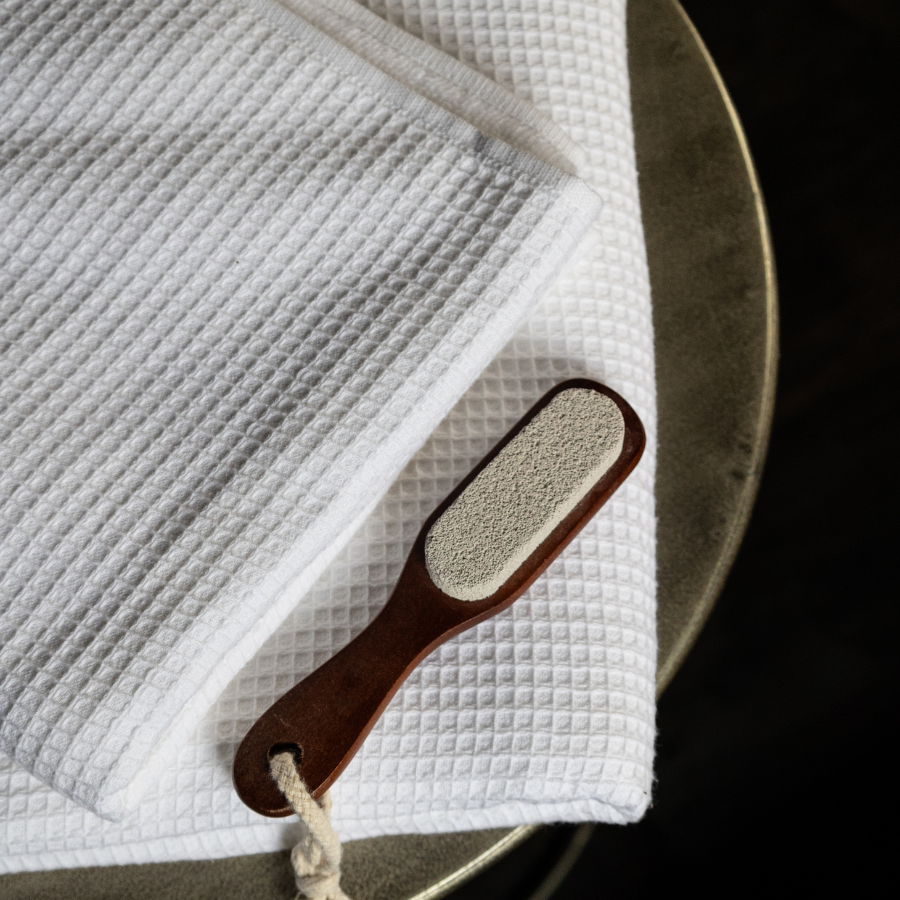 Serviettes en piqué gaufré/éponge Supersoft