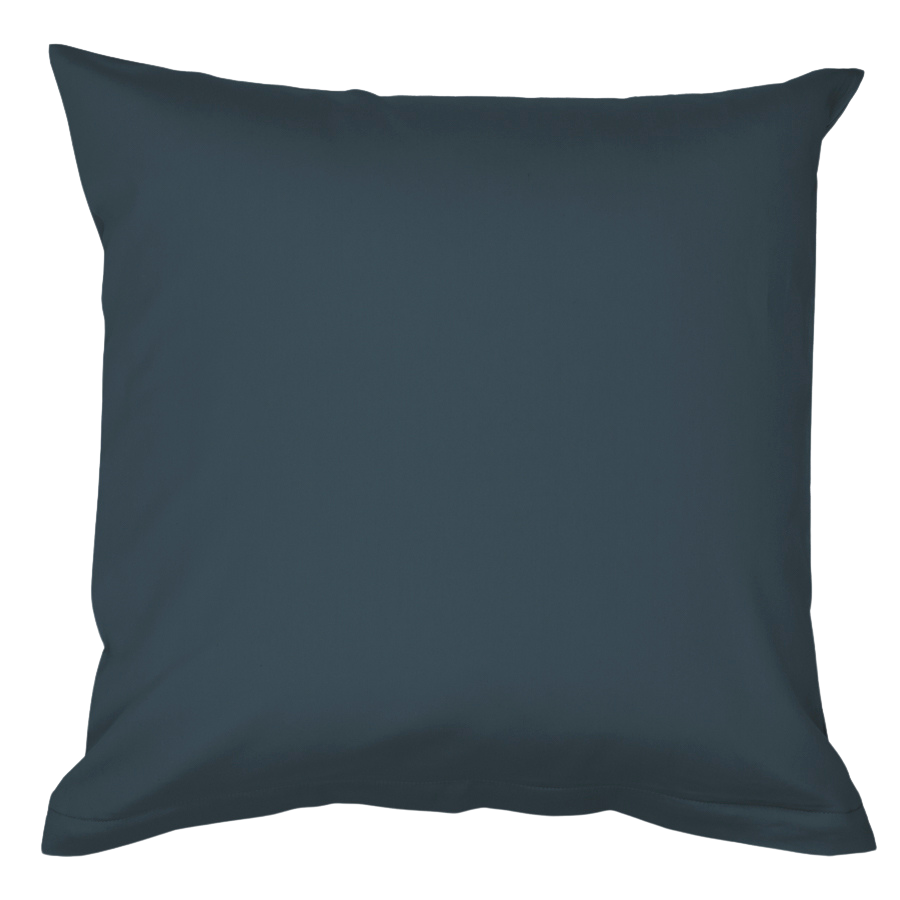 Housses de coussin en satin fin, coton bio