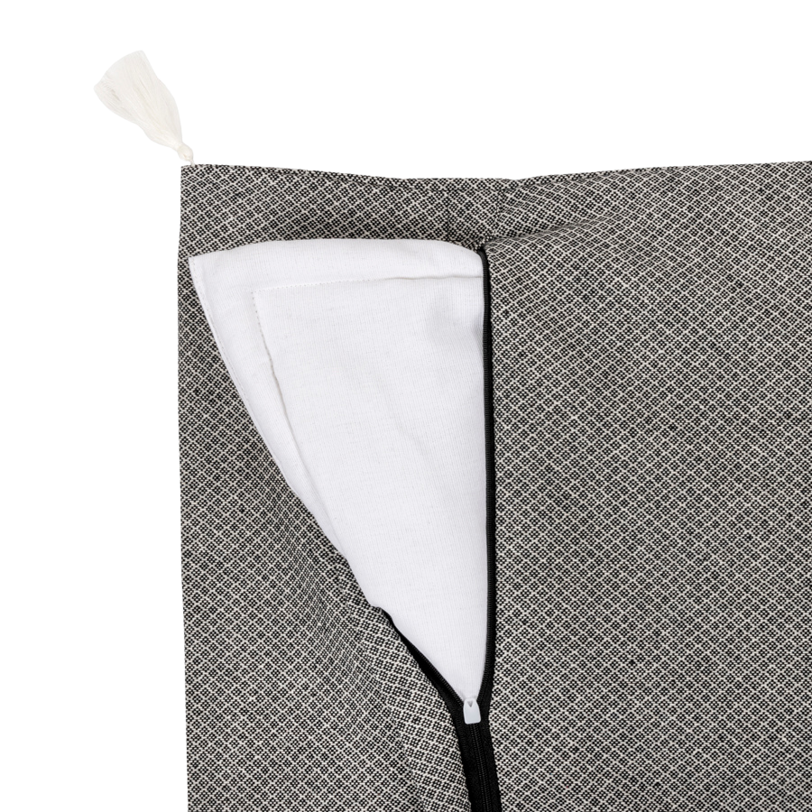 Matelas Polycotton, housse en tissu recyclé issu de la production textile