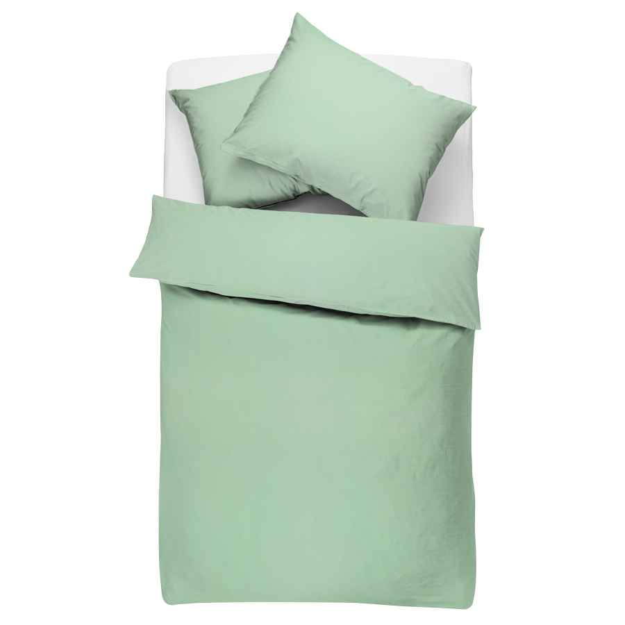 Linge de lit en satin fin, coton bio