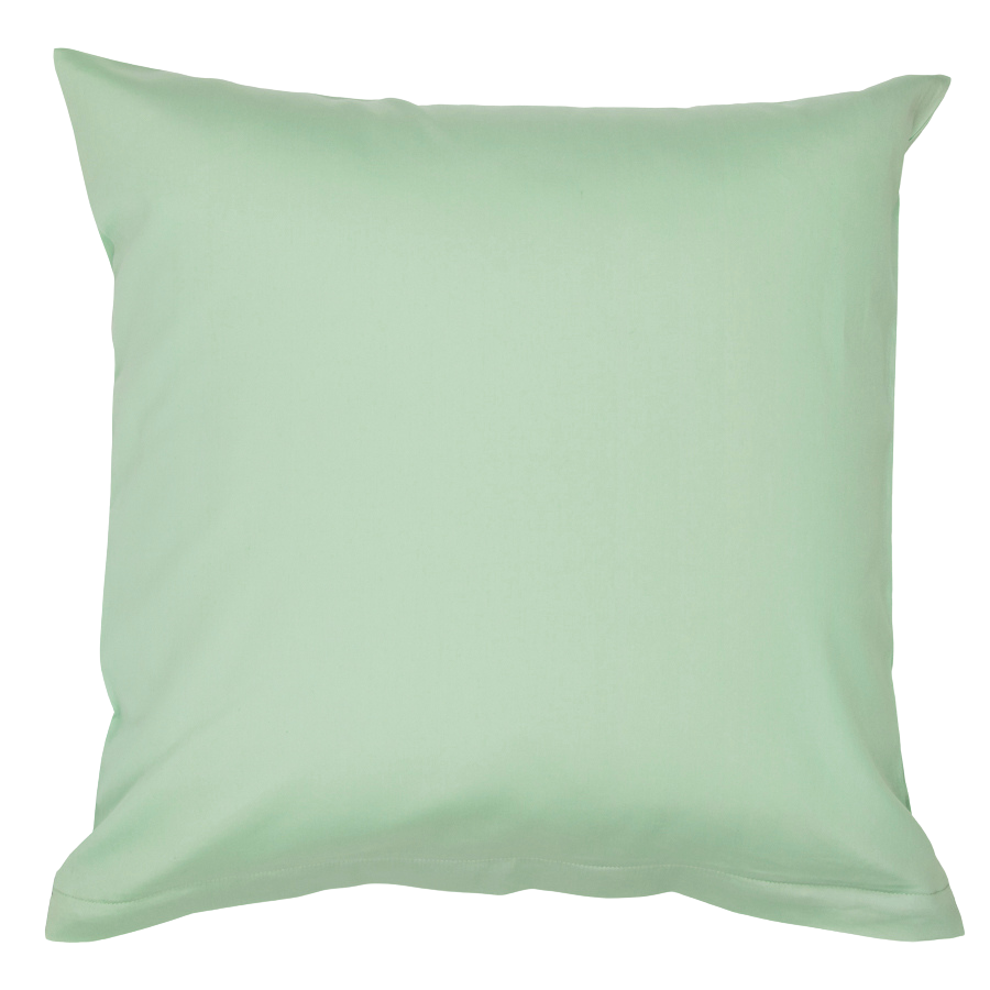 Housses de coussin en satin fin, coton bio
