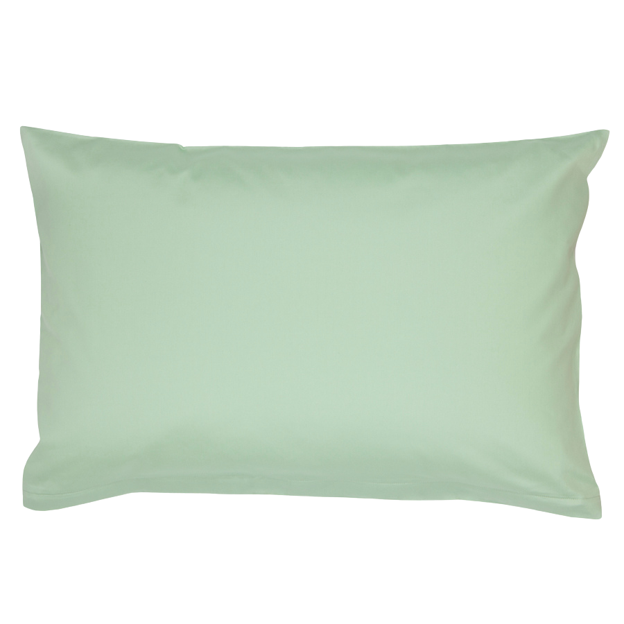 Housses de coussin en satin fin, coton bio