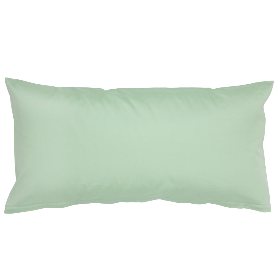 Housses de coussin en satin fin, coton bio