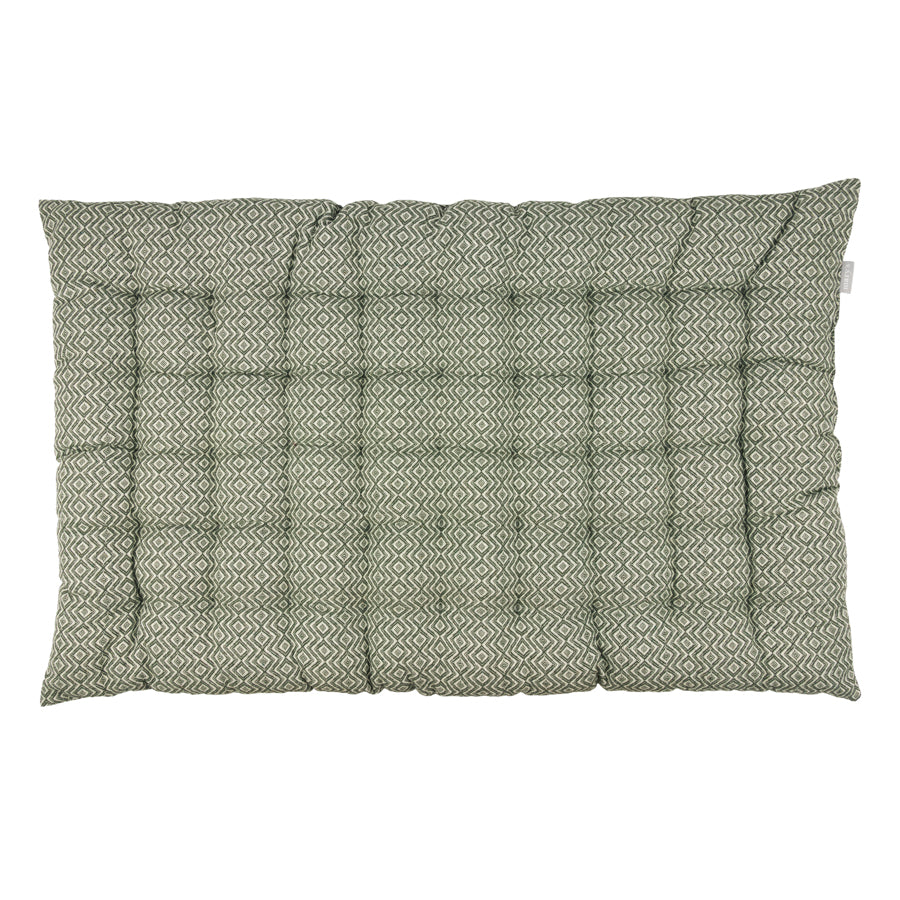 Coussin d'assise Polycotton Big Size, fabriqué à partir de tissus recyclés issus de la production textile