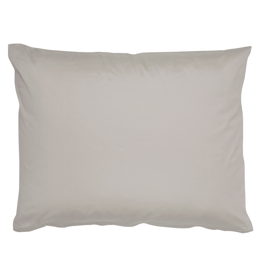 Housses de coussin en satin fin, coton bio
