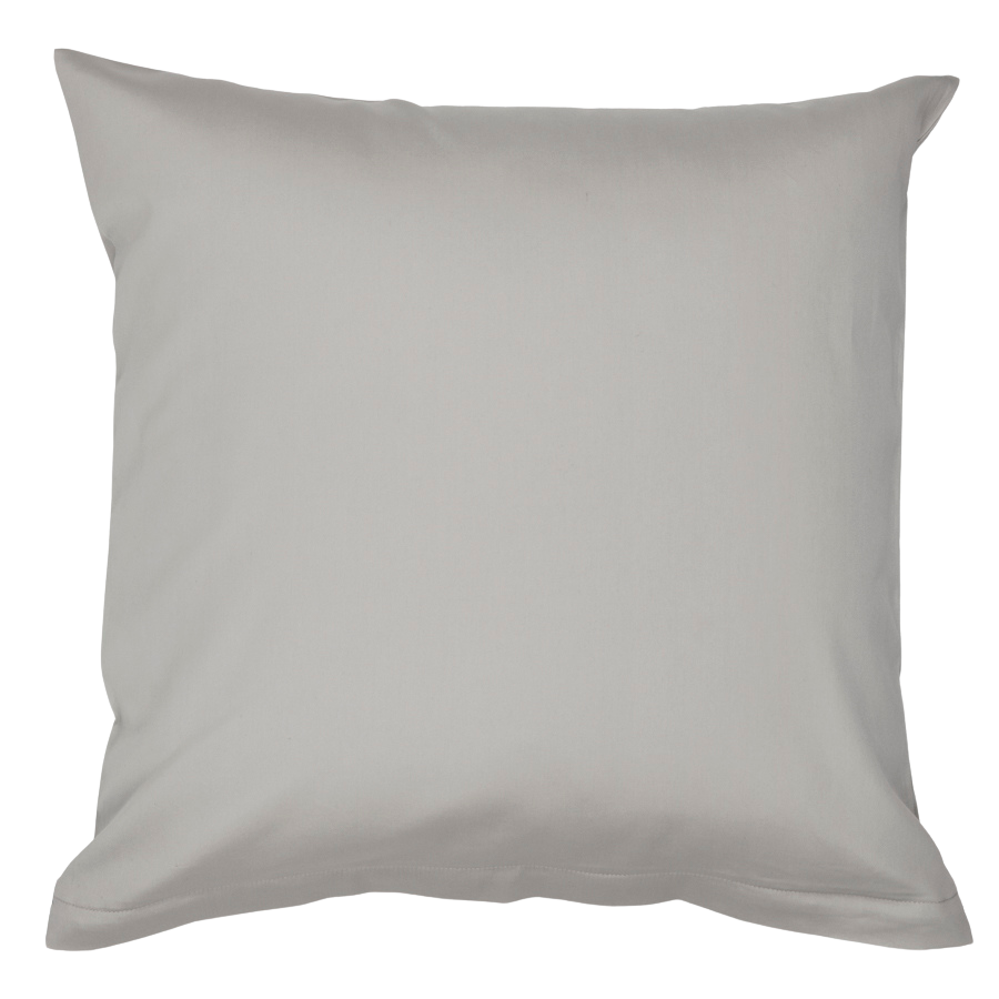 Housses de coussin en satin fin, coton bio