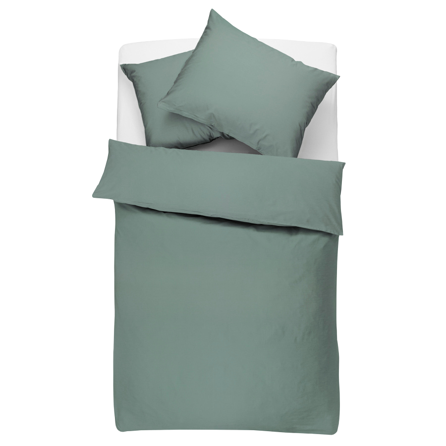 Linge de lit en satin fin, coton bio