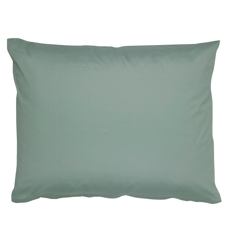 Housses de coussin en satin fin, coton bio