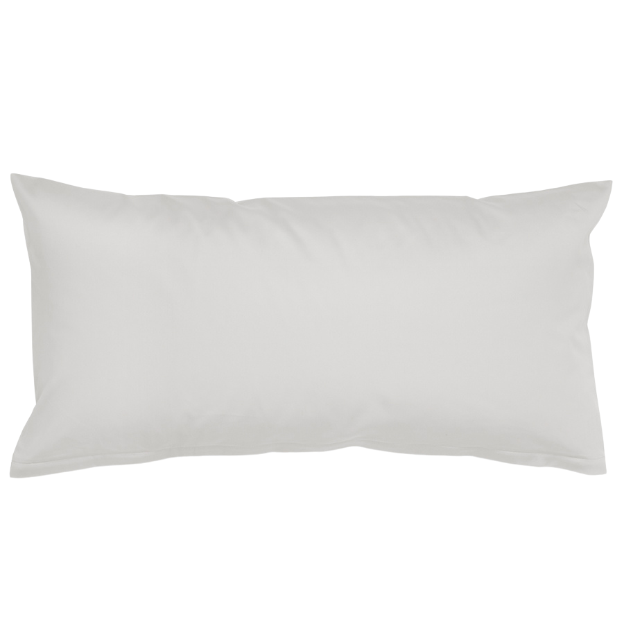 Housses de coussin en satin fin, coton bio