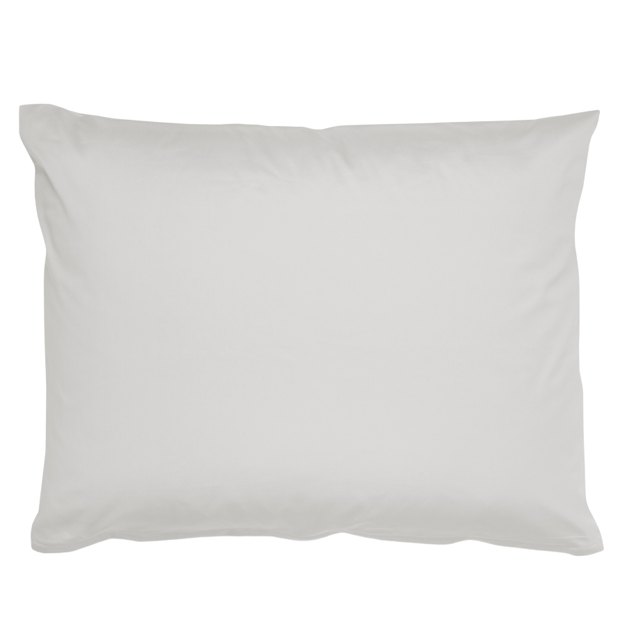 Housses de coussin en satin fin, coton bio