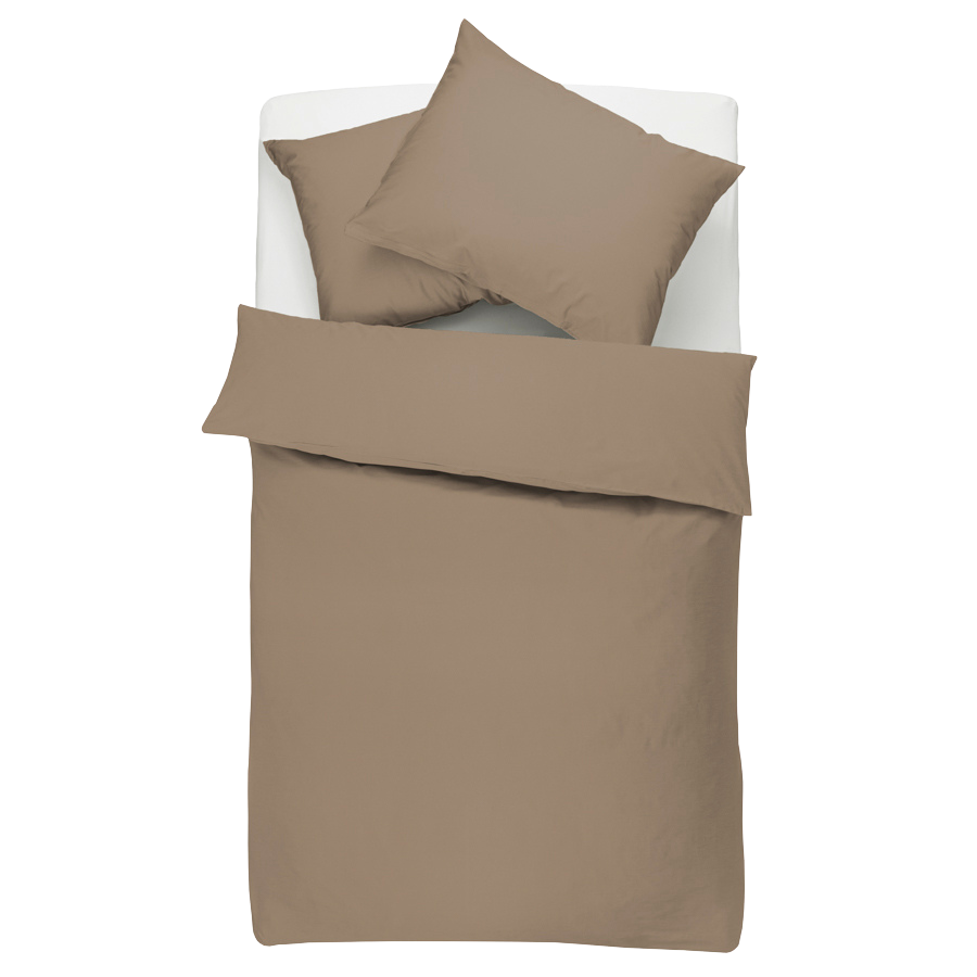 Linge de lit en satin fin, coton bio
