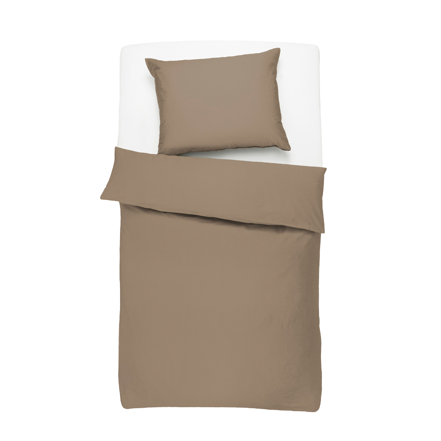 Linge de lit en satin fin, coton bio