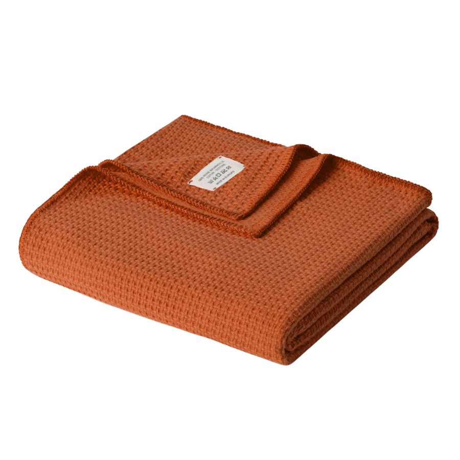 Couverture en tricot doux, 100% coton