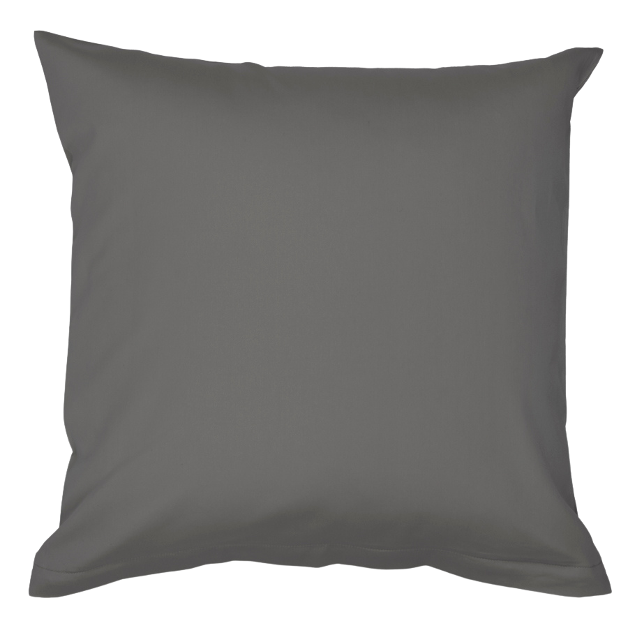 Housses de coussin en satin fin, coton bio