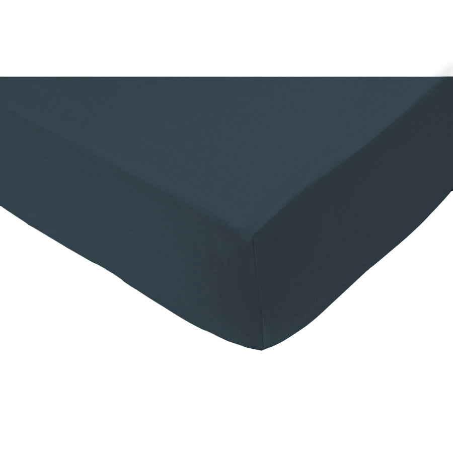 Drap-housse en satin fin, coton bio