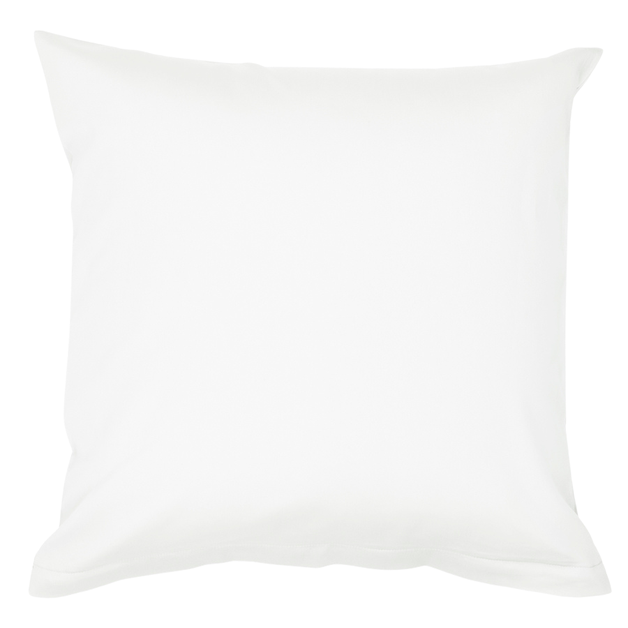 Housses de coussin en satin fin, coton bio