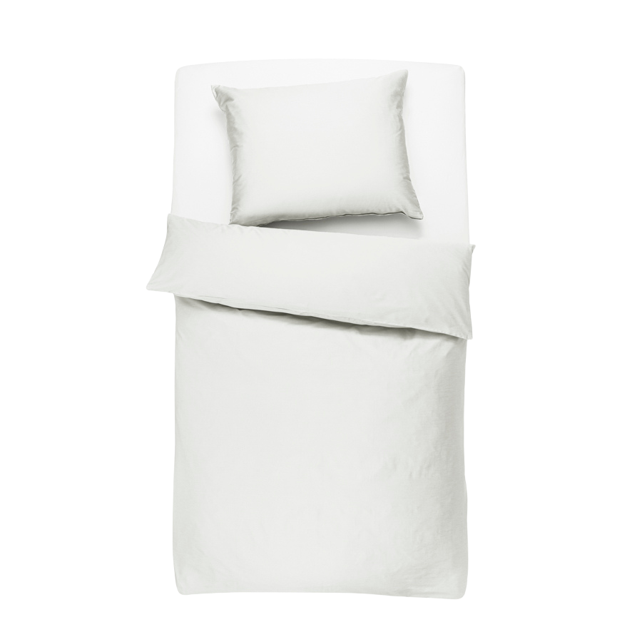 Linge de lit en satin fin, coton bio