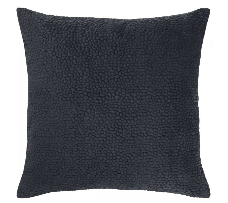 Housse de coussin en velours avec broderie
