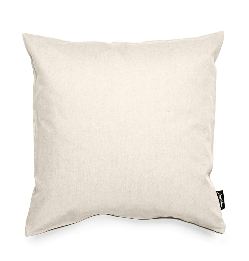 Housses de coussin en satin, coton bio