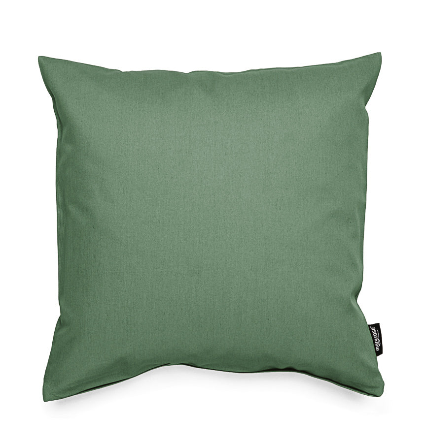 Housses de coussin en satin, coton bio