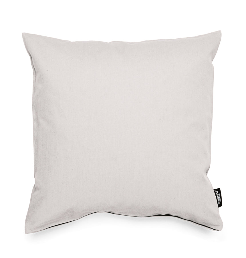 Housses de coussin en satin, coton bio