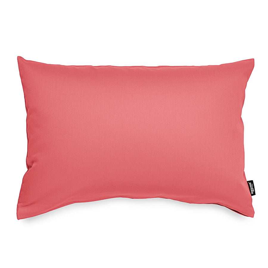 Housses de coussin en satin, coton bio