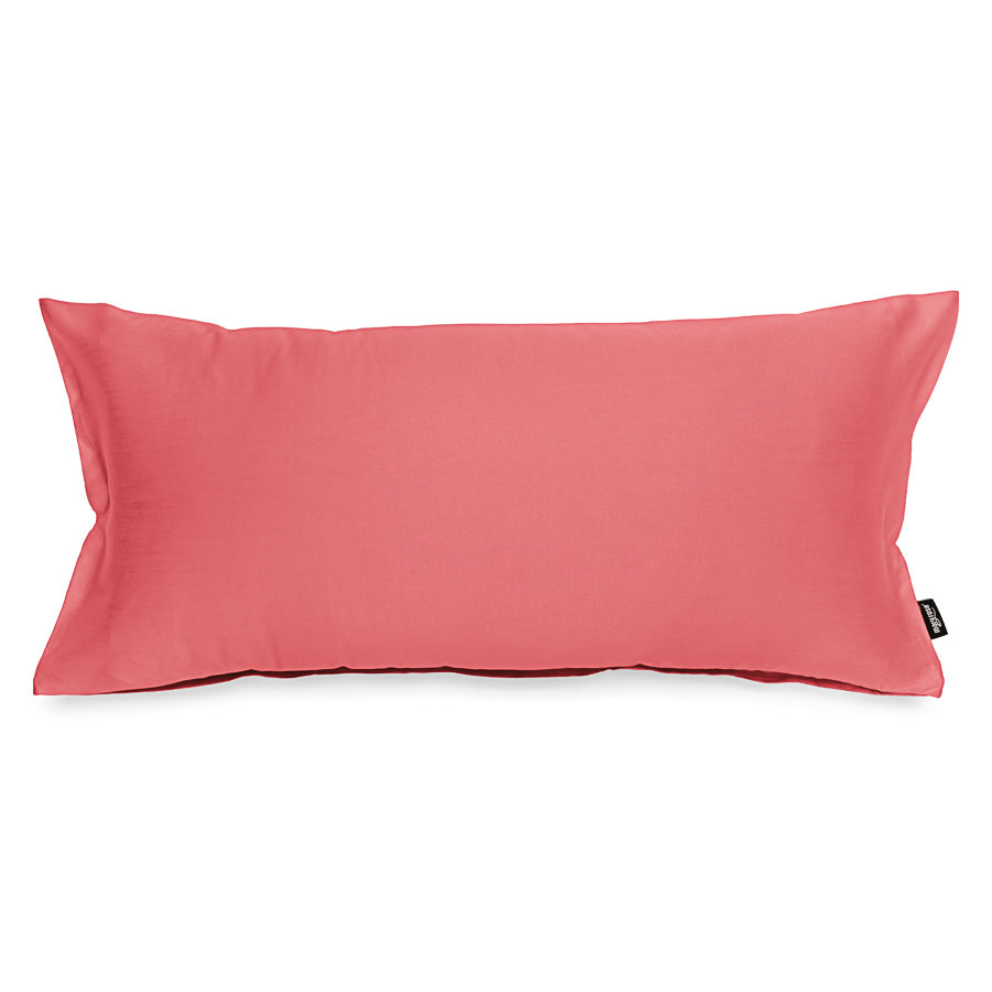 Housses de coussin en satin, coton bio