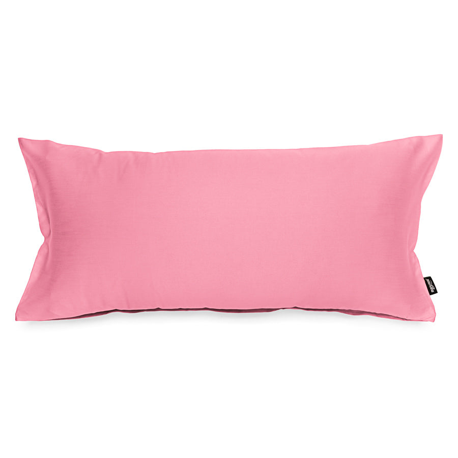 Housses de coussin en satin, coton bio