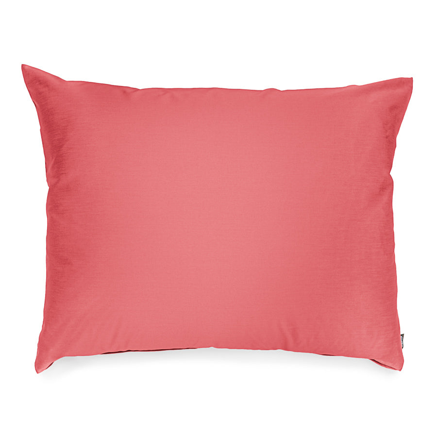 Housses de coussin en satin, coton bio