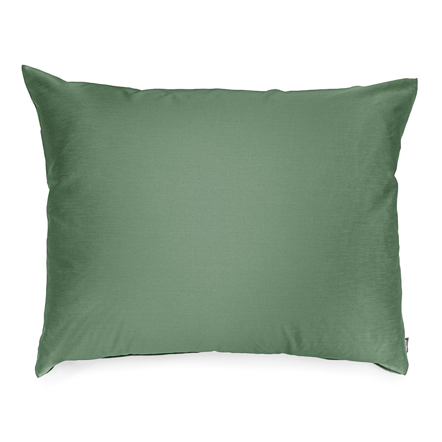 Housses de coussin en satin, coton bio