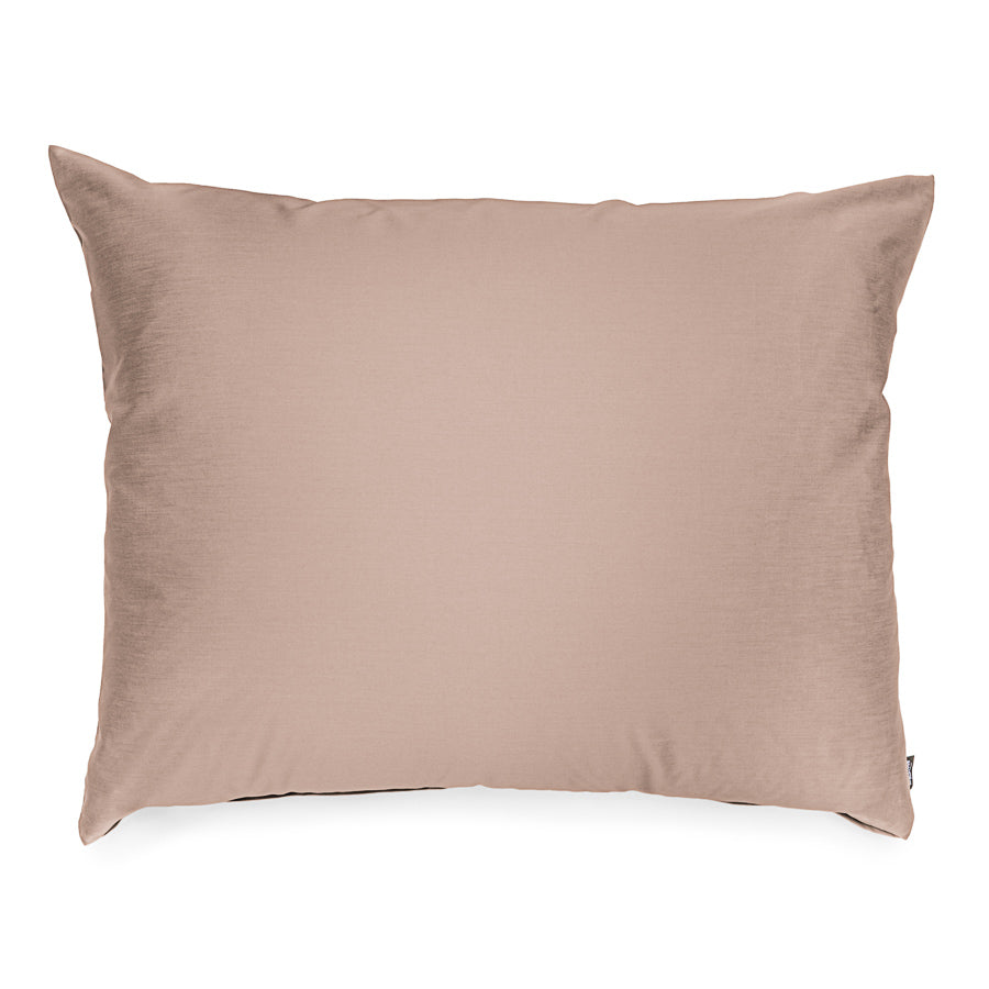 Housses de coussin en satin, coton bio