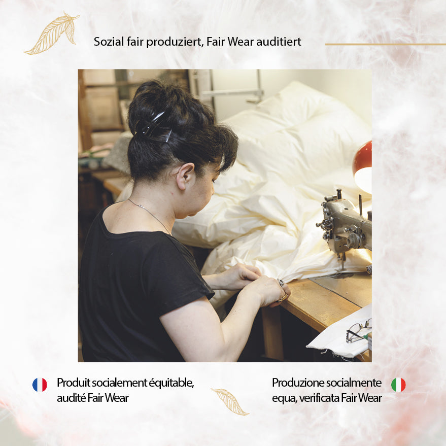 Couette en duvet
