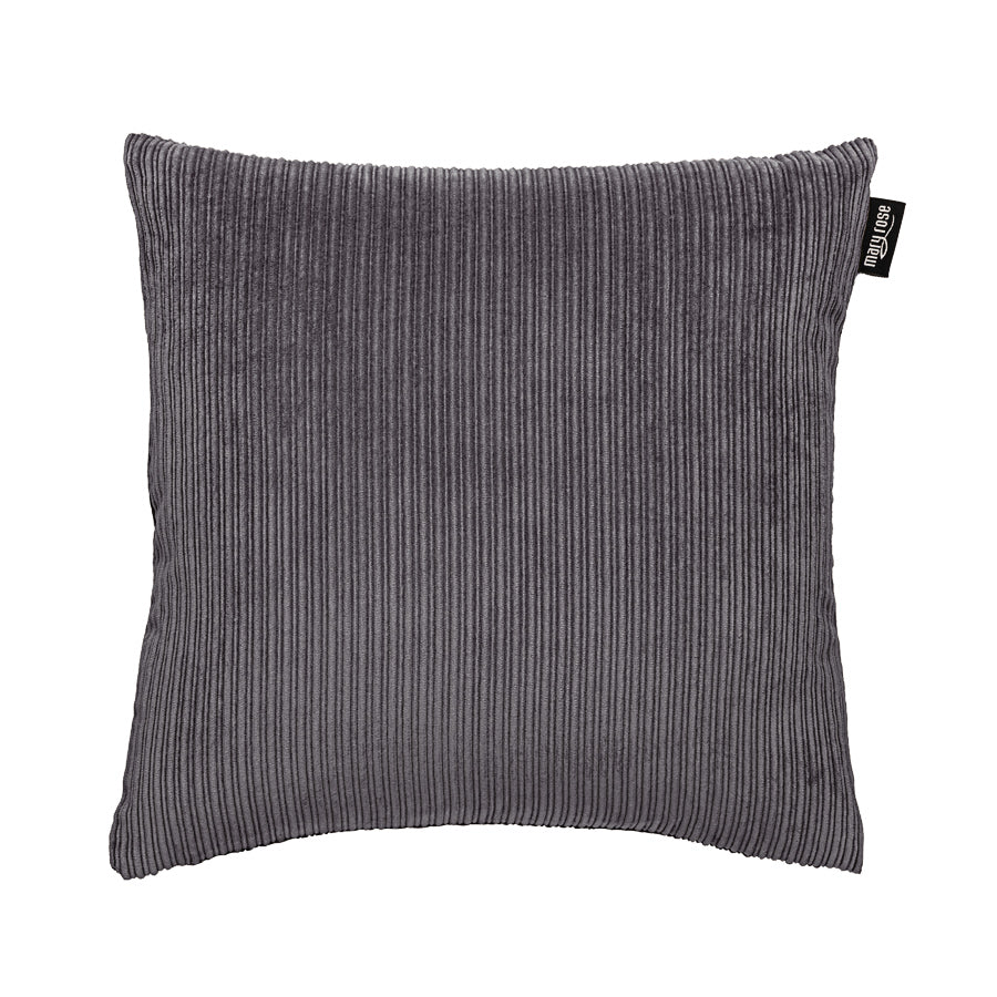 Housse de coussin en velours côtelé