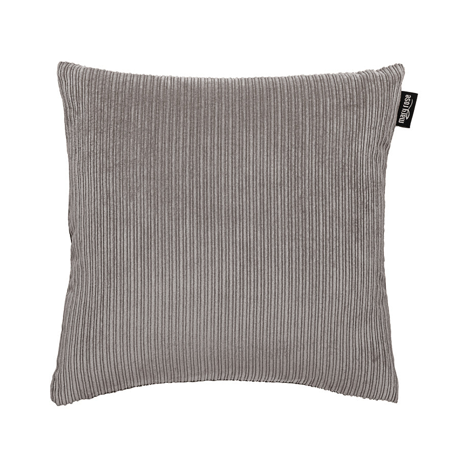 Housse de coussin en velours côtelé