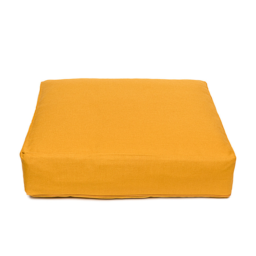 Housse pour coussin d'assise Box - Panama, coton bio
