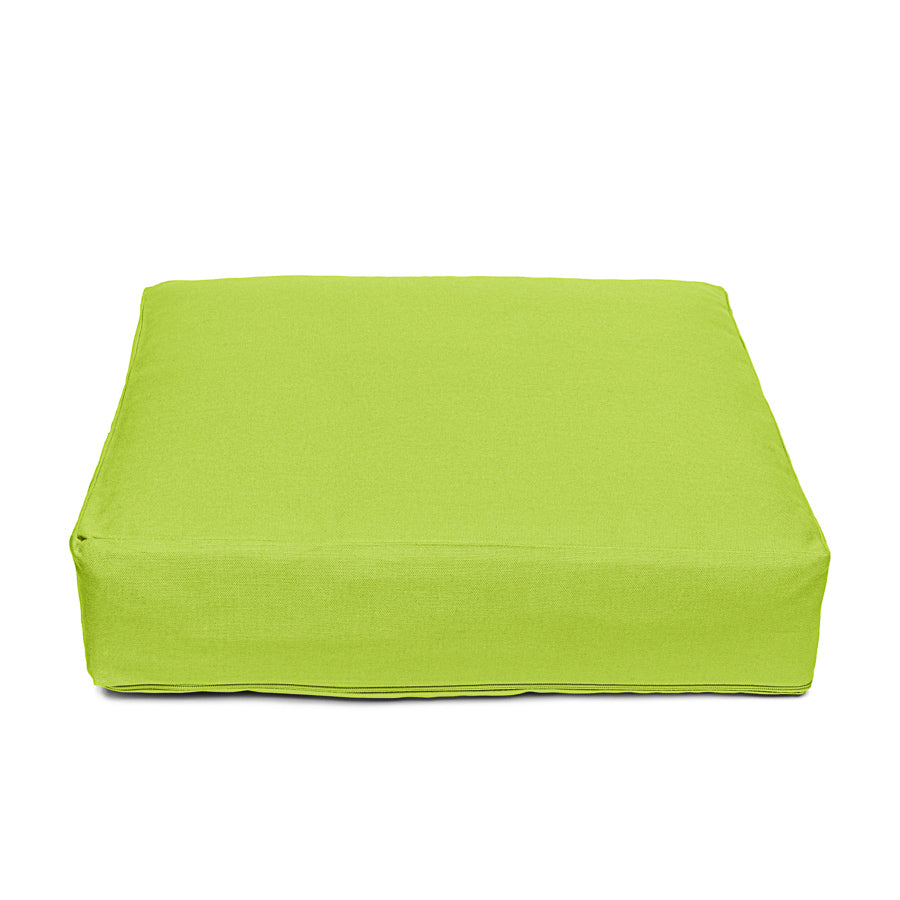 Housse pour coussin d'assise Box - Panama, coton bio
