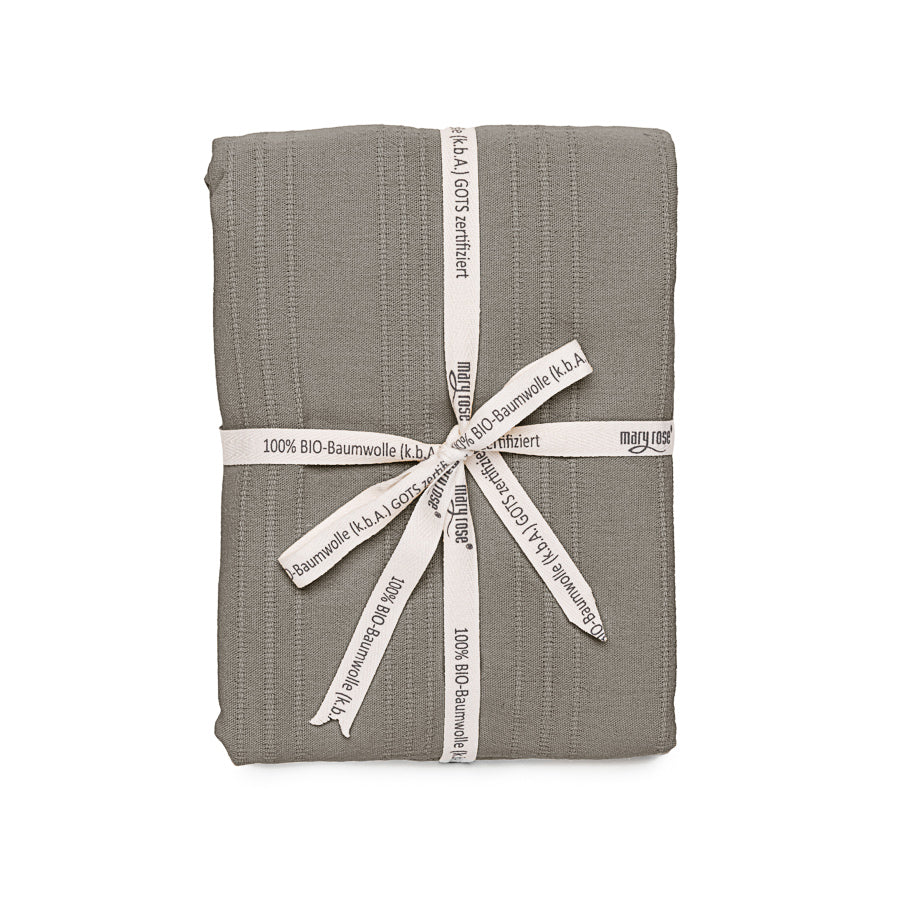 Couverture solide, coton bio