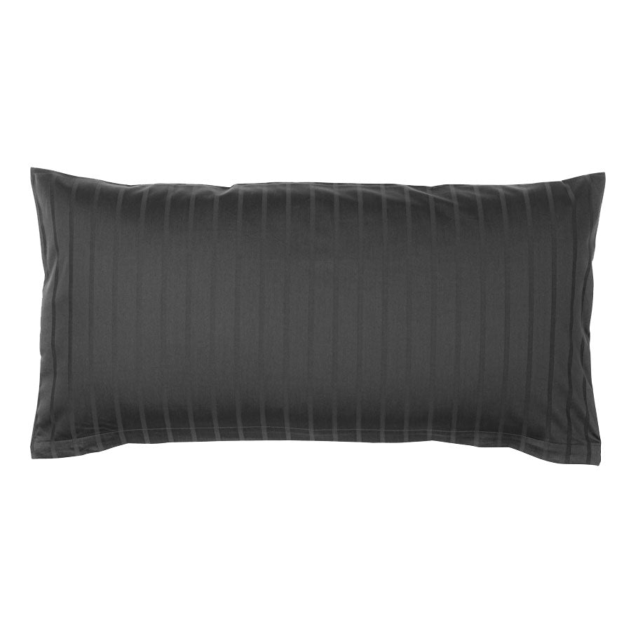 Housses de coussin jacquard rayures, coton bio