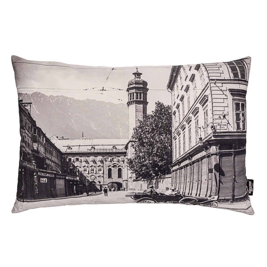 Housse de coussin Panama Innsbruck, coton bio