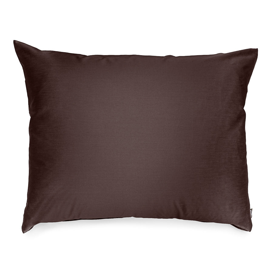 Housses de coussin en satin, coton bio