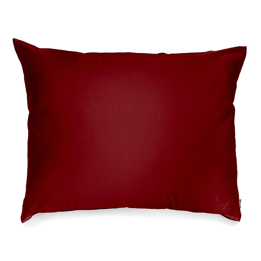 Housses de coussin en satin, coton bio