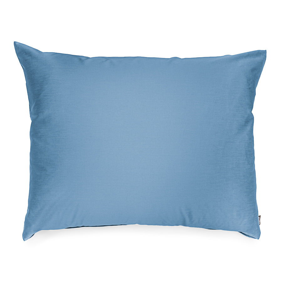 Housses de coussin en satin, coton bio
