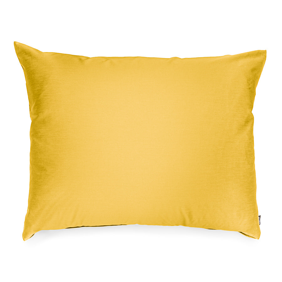 Housses de coussin en satin, coton bio