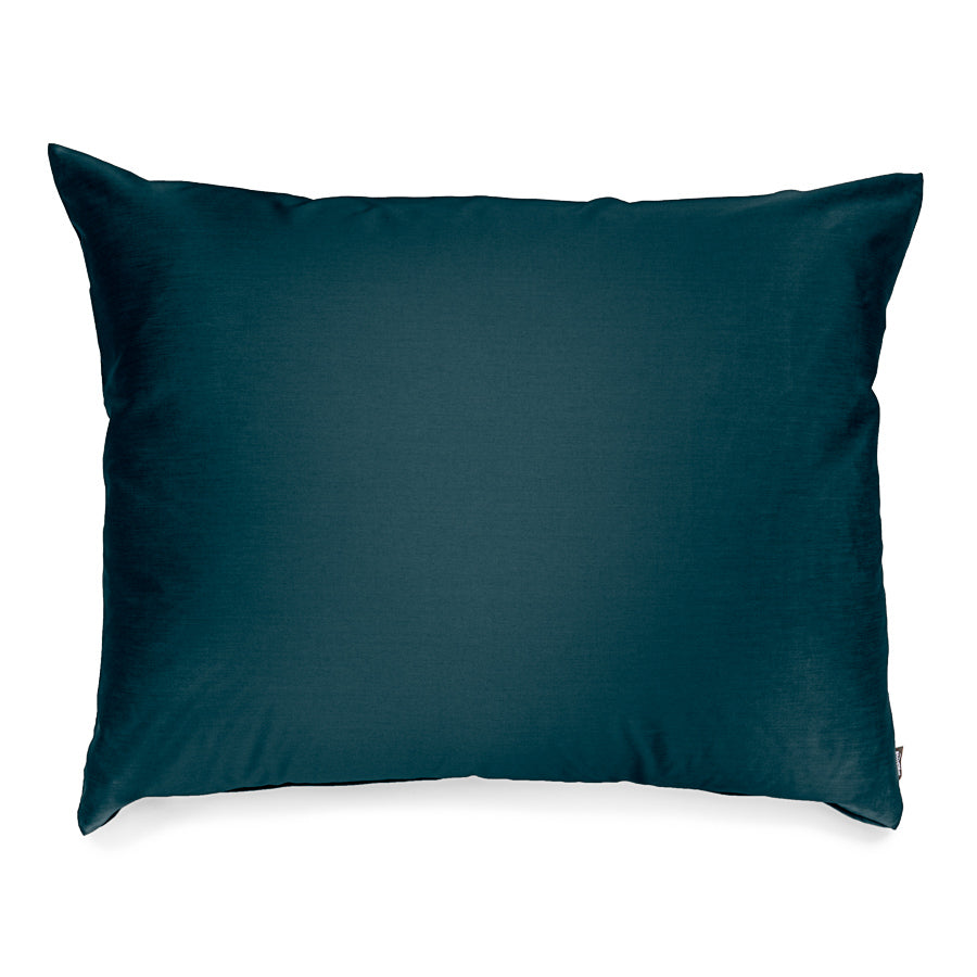 Housses de coussin en satin, coton bio